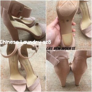 Chinese Laundry w/Rhinestones